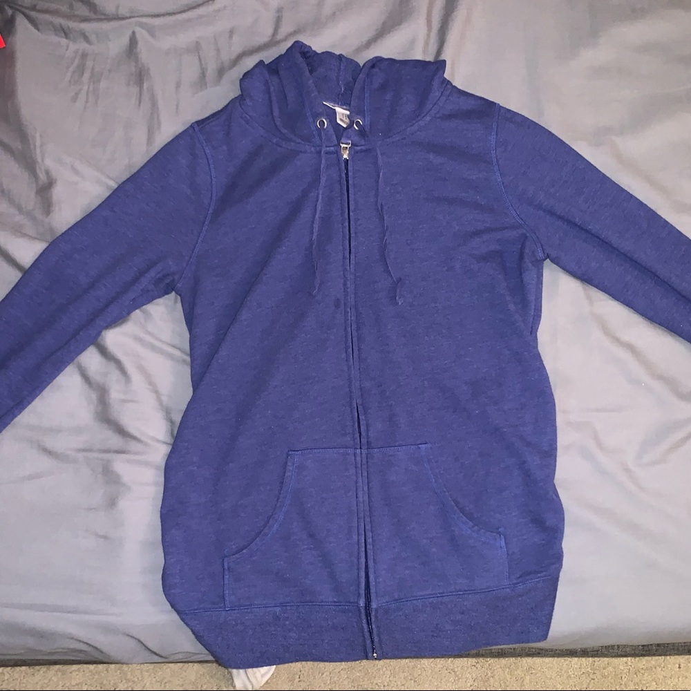 Maternity zip up hoodie